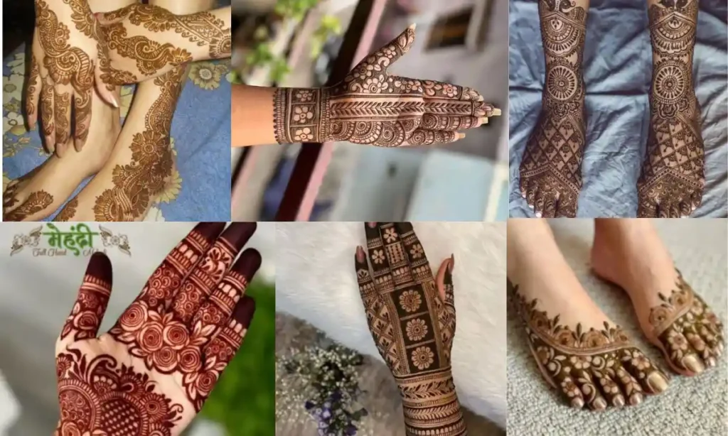 Procedure of Applying Mehndi on Hands and Feet
