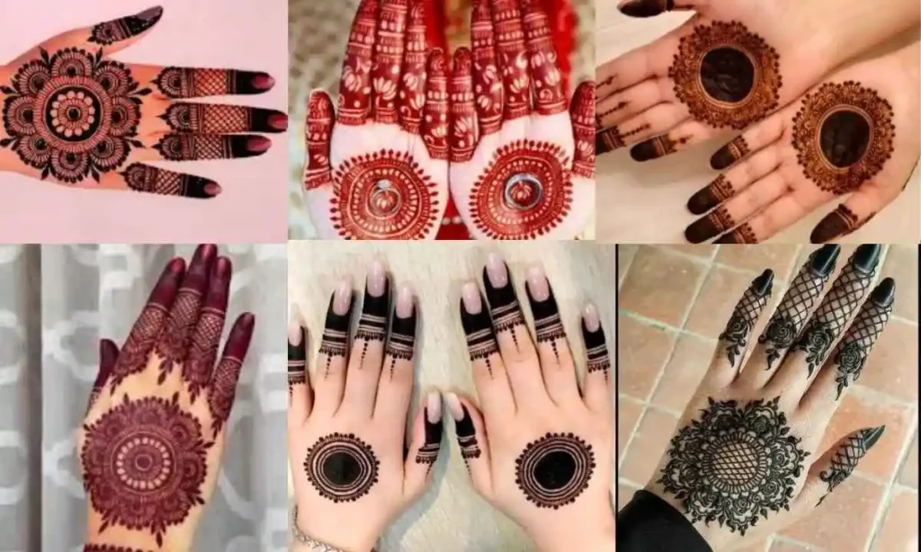 Pakistani Tikki Mehndi Design