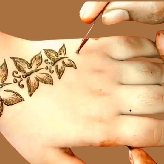 Cute, Easy, Simple, baby girl and beautiful mehndi design for kids

