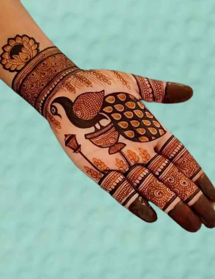Cute, Easy, Simple, baby girl and beautiful mehndi design for kids