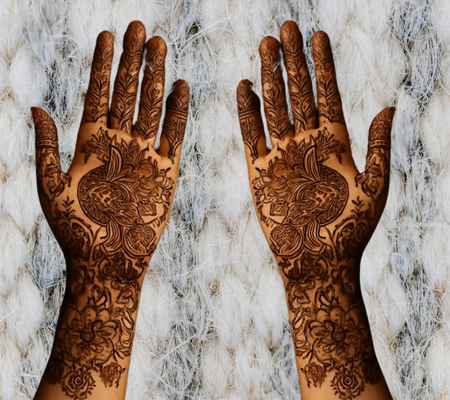 Royal Front Hand Mehndi Design