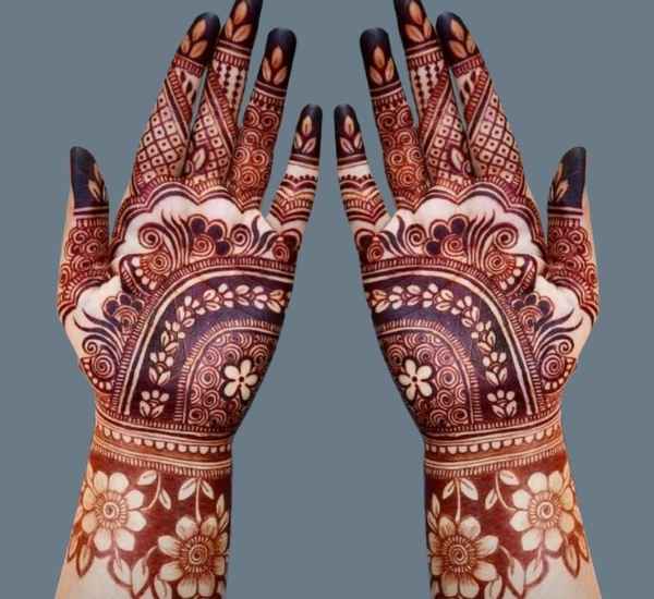 Royal Front Hand Mehndi Design