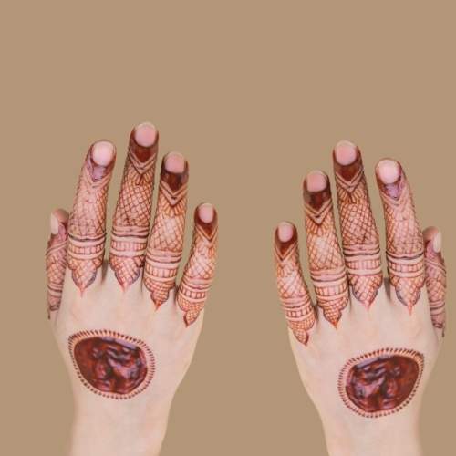 Royal Front Hand Mehndi Design