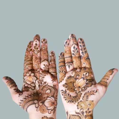 Royal Front Hand Mehndi Design