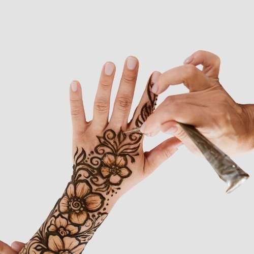 Royal Front Hand Mehndi Design