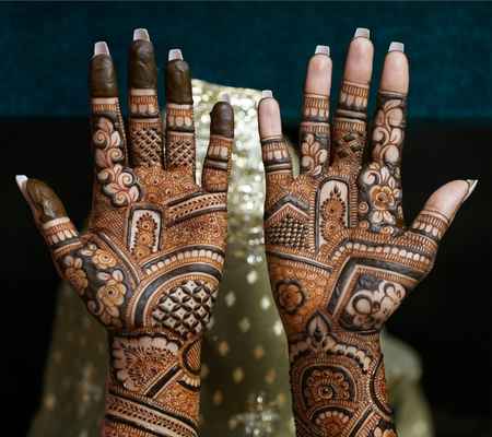 Royal Front Hand Mehndi Design