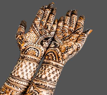 Royal Front Hand Mehndi Design