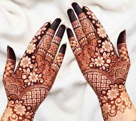 Royal Front Hand Mehndi Design