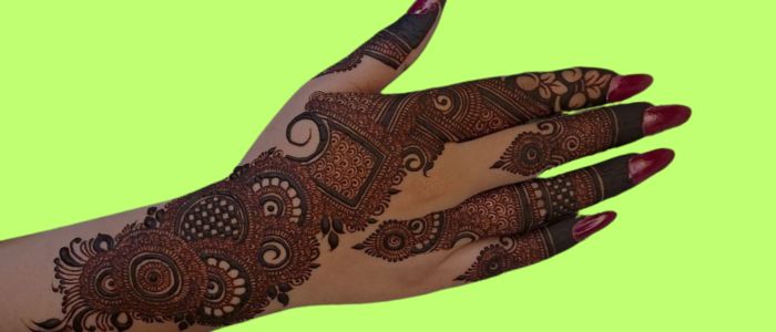 henna tattoo mehndi design simple