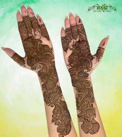 henna tattoo mehndi design simple