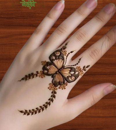 henna tattoo mehndi design simple