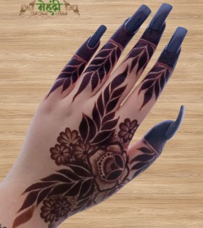 henna tattoo mehndi design simple