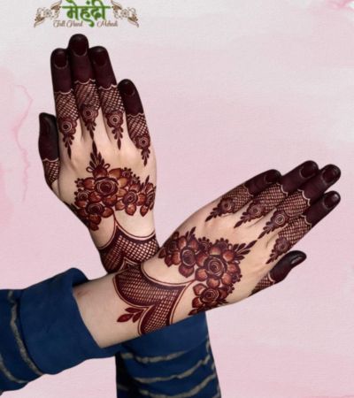 henna tattoo mehndi design simple