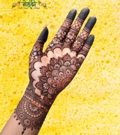 henna tattoo mehndi design simple
