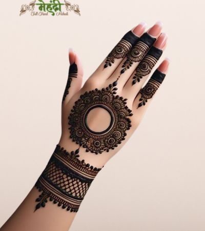 henna tattoo mehndi design simple
