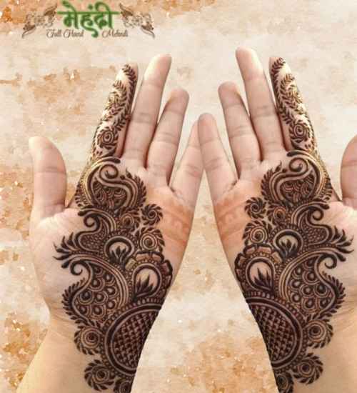 henna tattoo mehndi design simple