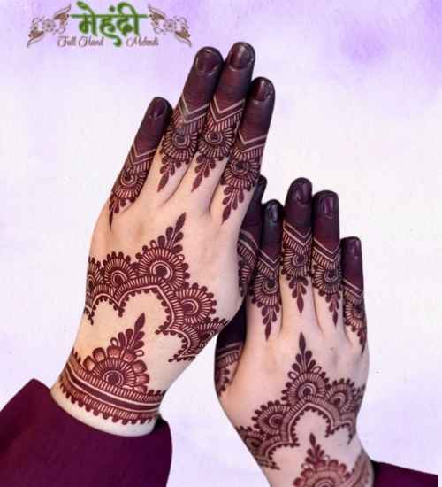henna tattoo mehndi design simple