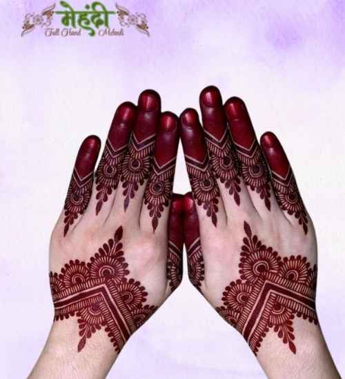 henna tattoo mehndi design simple