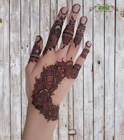 henna tattoo mehndi design simple