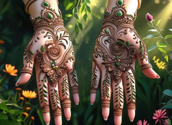 Arabic Mehndi Design 