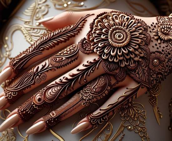 Arabic Mehndi Design 