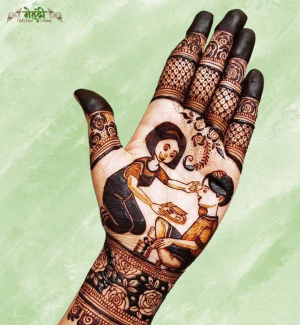 Rakhi Mehndi Design