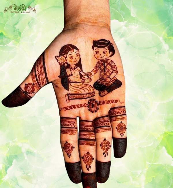Rakhi Mehndi Design