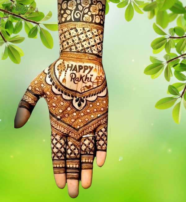 Rakhi Mehndi Design

