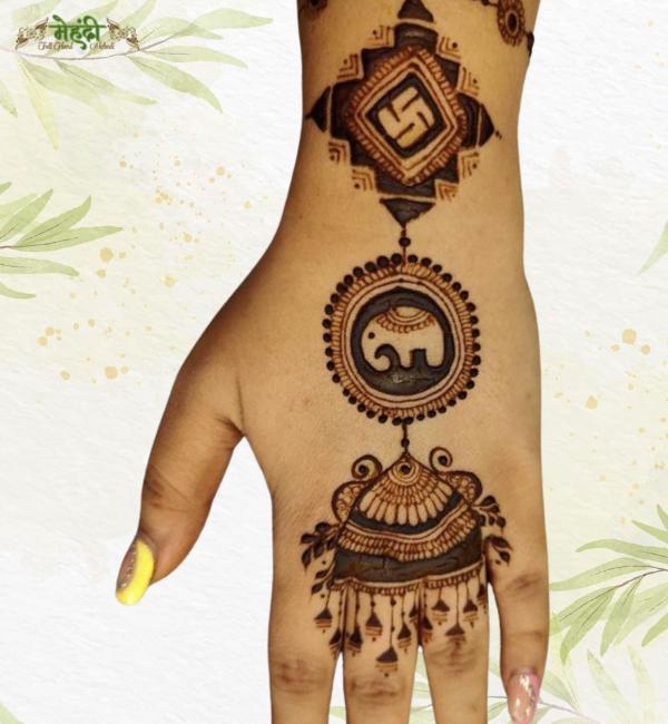 Rakhi Mehndi Design