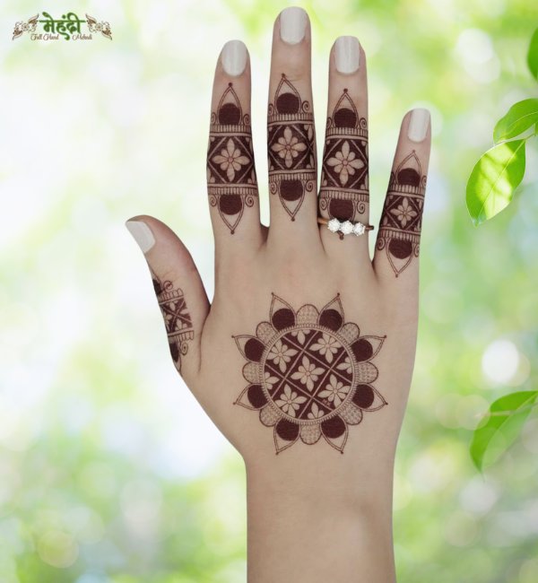 Rakhi Mehndi Design