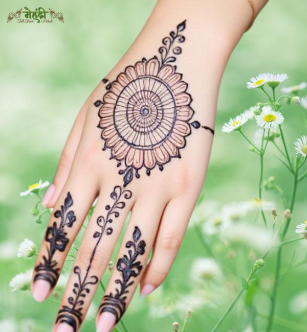 Rakhi Mehndi Design