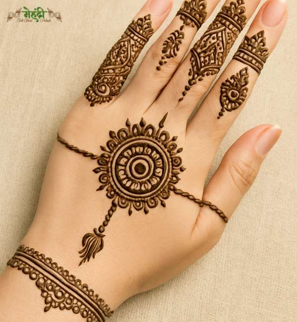 Rakhi Mehndi Design