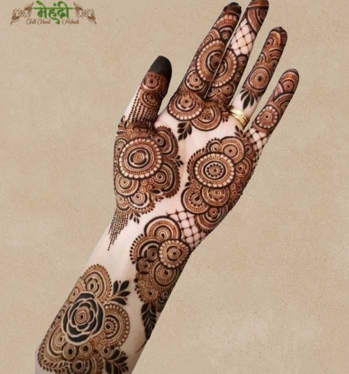 Flower Mehndi Design
