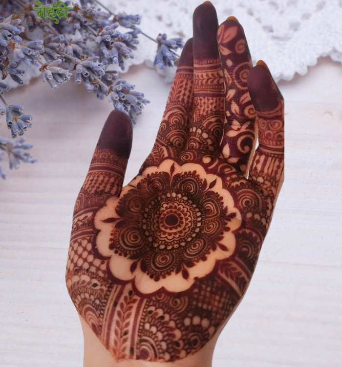 Flower Mehndi Design