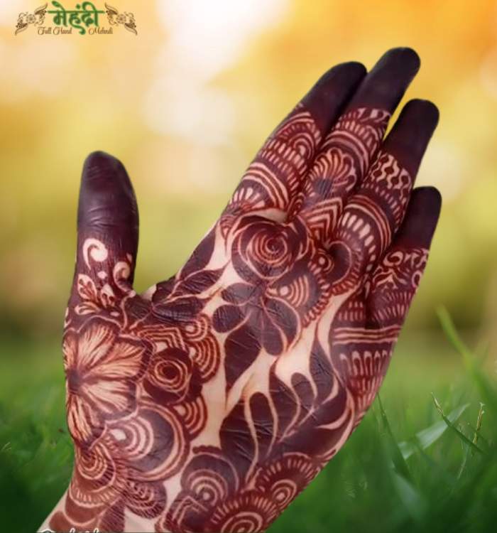 Flower Mehndi Design