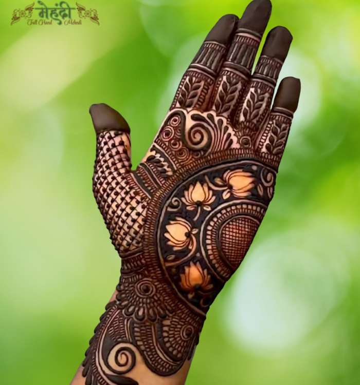 Flower Mehndi Design