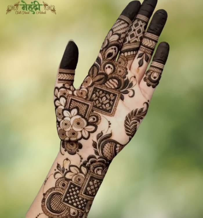 Flower Mehndi Design