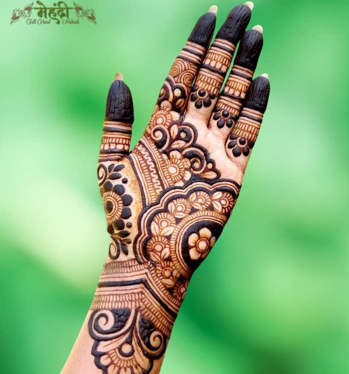 Flower Mehndi Design