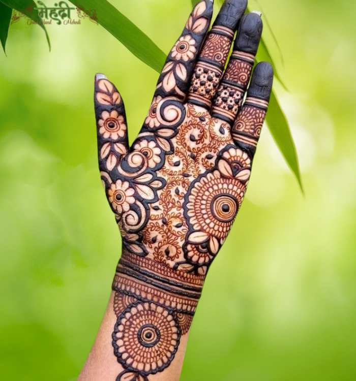Flower Mehndi Design