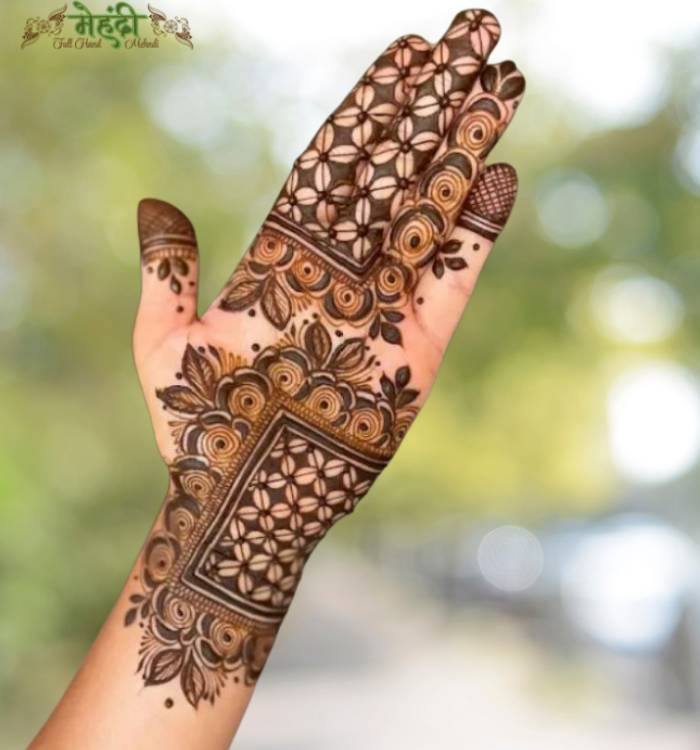 Flower Mehndi Design