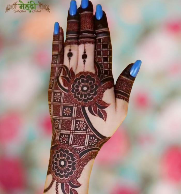 Flower Mehndi Design