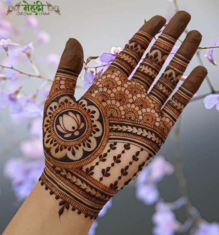 Flower Mehndi Design