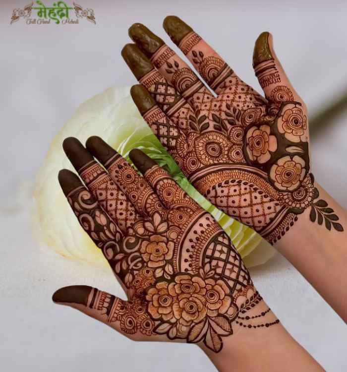 Flower Mehndi Design