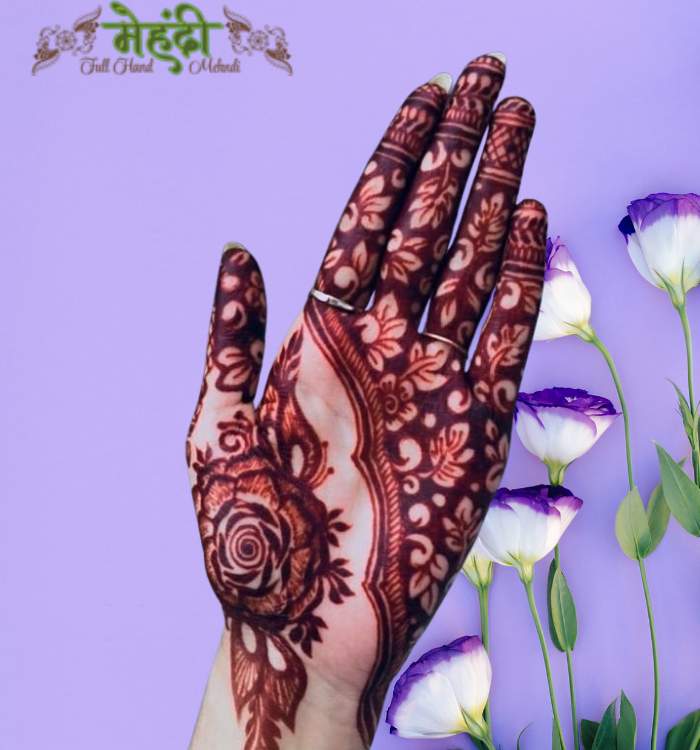 Flower Mehndi Design
