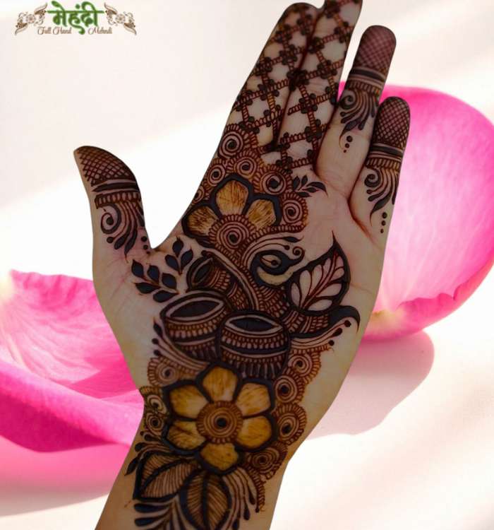 Flower Mehndi Design