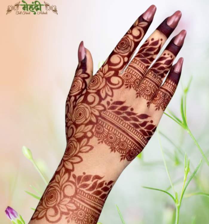 Flower Mehndi Design