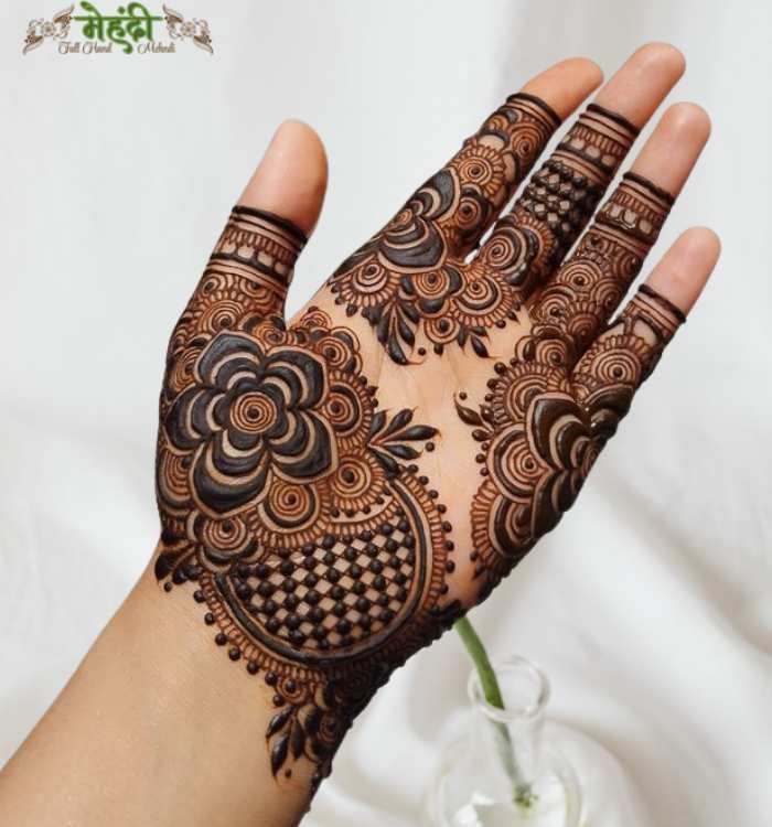 Flower Mehndi Design
