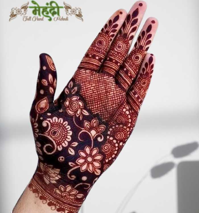Flower Mehndi Design