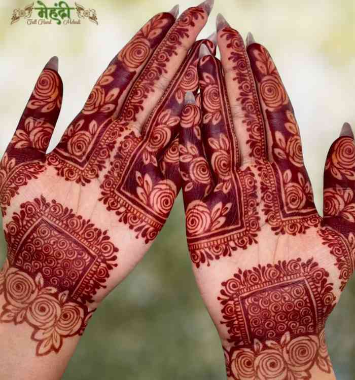 Flower Mehndi Design