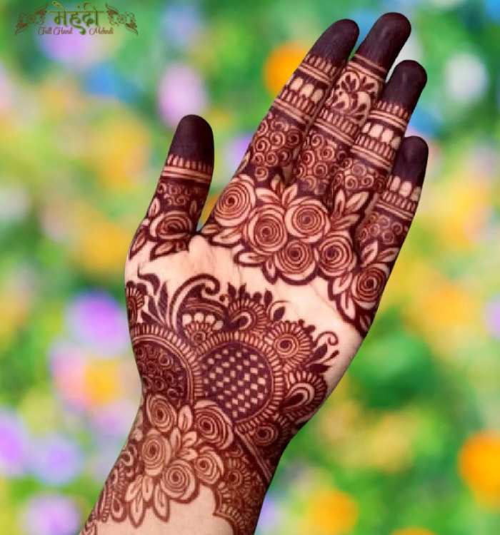 Flower Mehndi Design